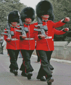 Grenadier Guards Military Unit Diamond Painting