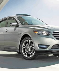 Grey Ford Taurus Car Diamond Painting