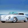 Grey Porsche 356 Car Diamond Painting