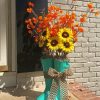 Gumboots And Sunflowers Diamond Painting