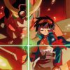 Gurren Lagann Anime Character Diamond Painting