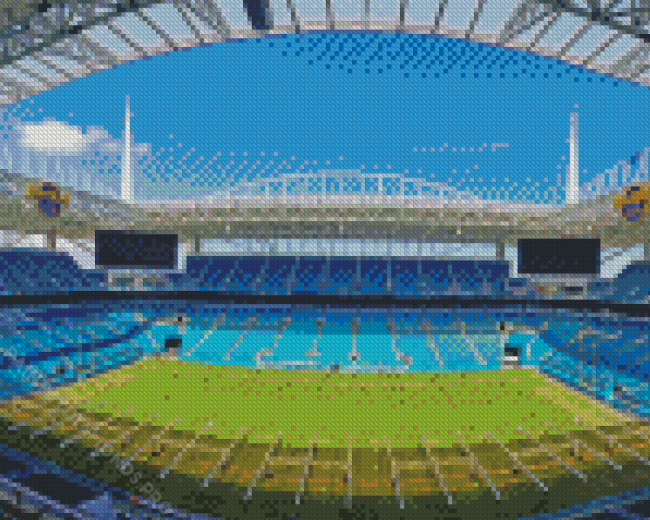 Hard Rock Stadium Florida Diamond Painting