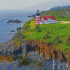 Head Lighthouse In Lubec Maine Diamond Painting