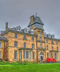 Hexham Town Buildings Diamond Painting