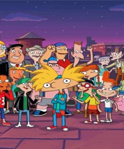 Hey Arnold Characters Diamond Painting