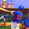 Home Run Baseball Players Diamond Painting