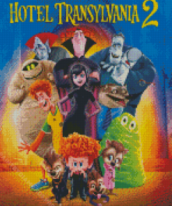 Hotel Transylvania Poster Diamond Painting