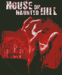 House On Haunted Hill Poster Diamond Painting