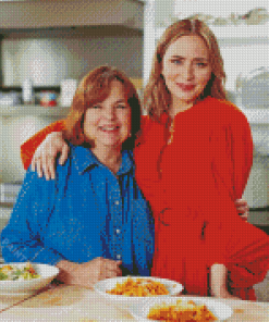 Ina Garten With Emily Blunt In Be My Guest Diamond Painting