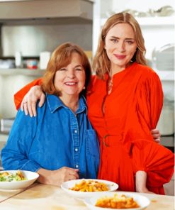 Ina Garten With Emily Blunt In Be My Guest Diamond Painting