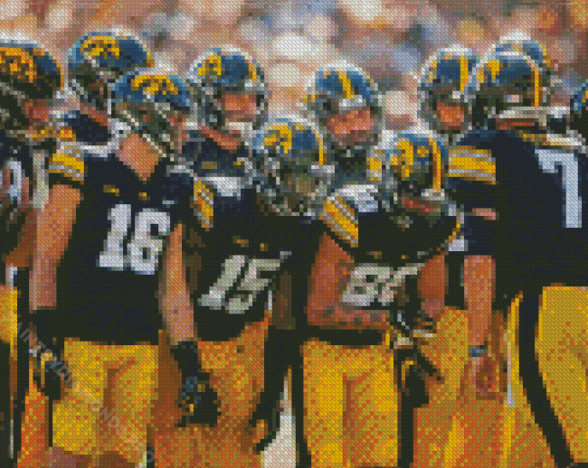 Iowa Hawkeyes Team Diamond Painting