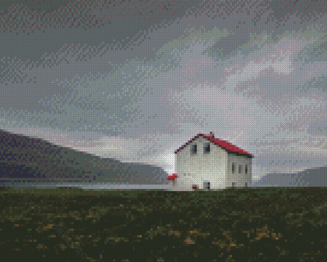 Isolated House Diamond Painting