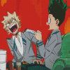 Izuku And Bakugo Mha Anime Diamond Painting