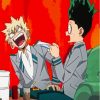 Izuku And Bakugo Mha Anime Diamond Painting