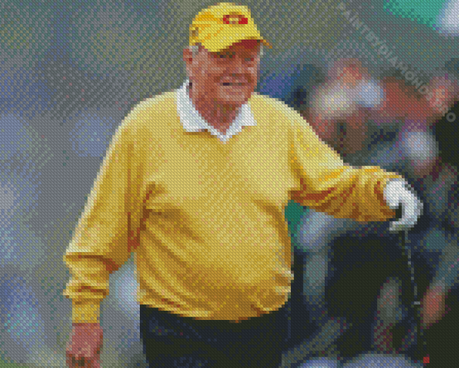 Jack Nicklaus The Best Golfer To Diamond Painting