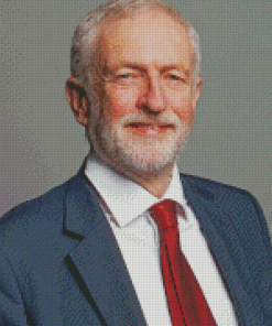 Jeremy Corbyn Diamond Painting