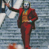 Joker Dancing On Stairs Movie Diamond Painting