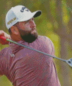 Jon Rahm Diamond Painting