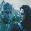 Jon Snow And Night King Diamond Painting