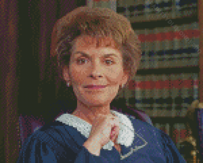 Judge Judy Diamond Painting