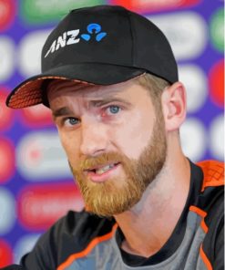 Kane Williamson Diamond Painting