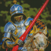 Knights Jousting Diamond Painting