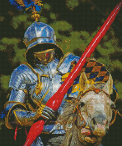 Knights Jousting Diamond Painting