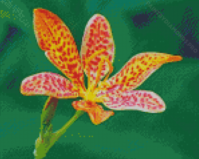 Leopard Flower Art Diamond Painting