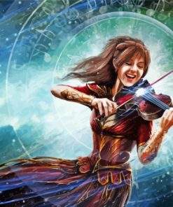 Lindsey Stirling Diamond Painting