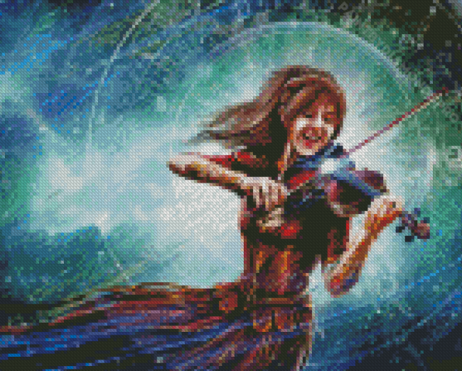 Lindsey Stirling Diamond Painting