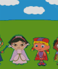 Little Einsteins Characters Diamond Painting