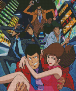 Lupin III Serie Diamond Painting