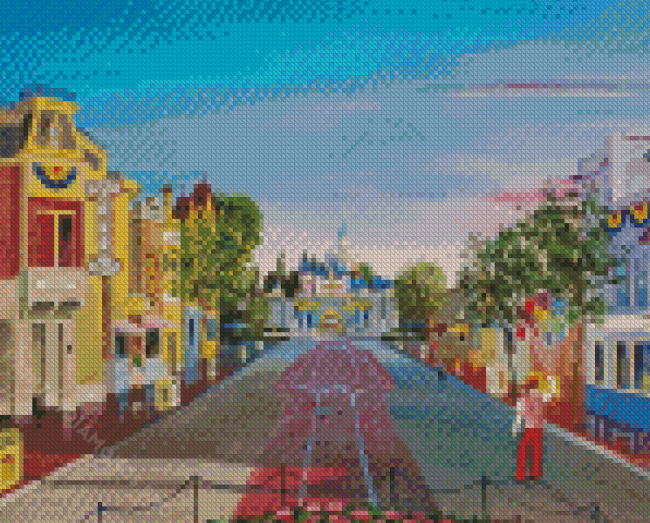 Main Street Disneyland Diamond Painting