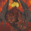 Manticore Dragon Diamond Painting