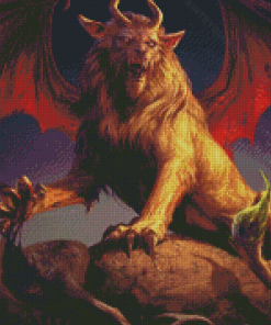 Manticore Diamond Painting