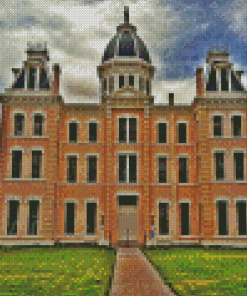 Marfa Courthouse Texas Diamond Painting