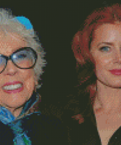 Margaret Keane And Amy Adams Diamond Painting