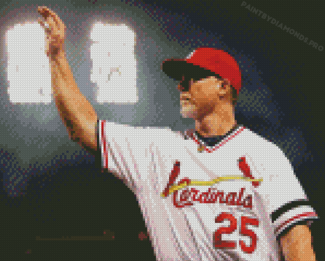 Mark Mcgwire Baseball Player Diamond Painting