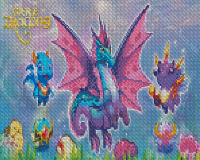 Merge Dragons Diamond Painting