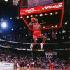 Michael Jordan Free Throw Line Dunk Diamond Painting