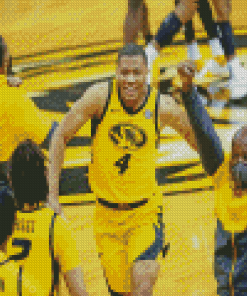 Missouri Tigers Basketball Team Diamond Painting