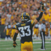 Moss Iowa Hawkeyes Player Diamond Painting