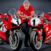 Motorcycle Racer Carl Fogarty Diamond Painting