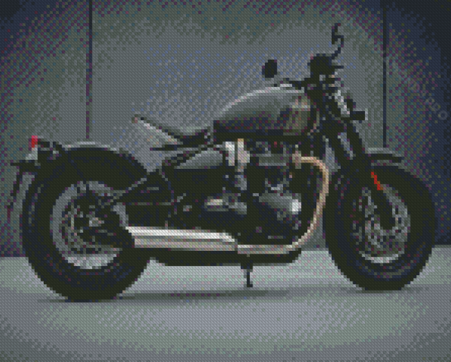 Motorcycle Triumph Diamond Painting