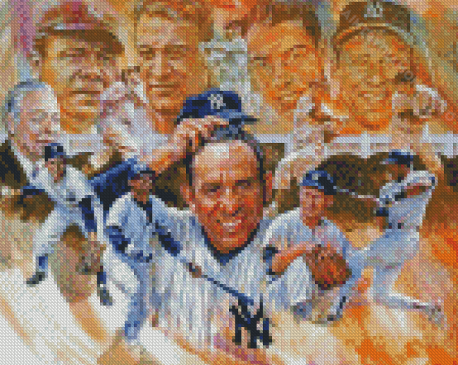 NY Yankees Players Diamond Painting