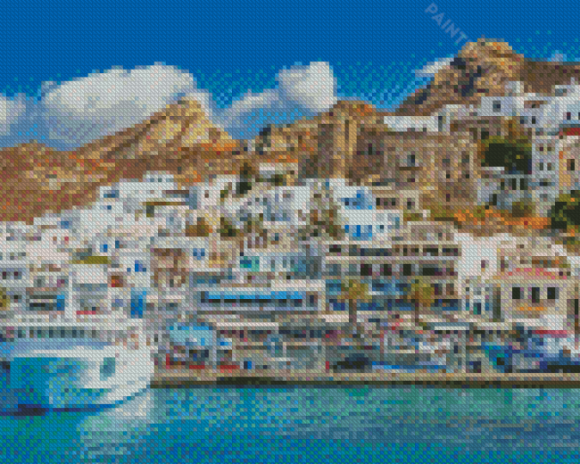 Naxos Island Diamond Painting