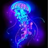 Neon Jellyfish Diamond Painting