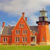 New Shoreham Block Island Lighthouse Diamond Painting