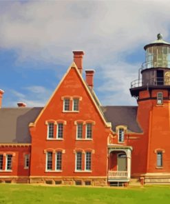 New Shoreham Block Island Lighthouse Diamond Painting