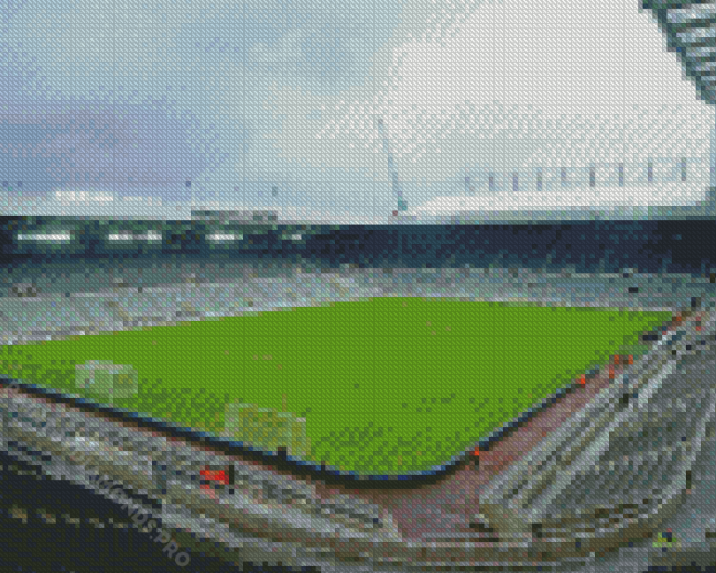 Newcastle United Football Stadium Diamond Painting